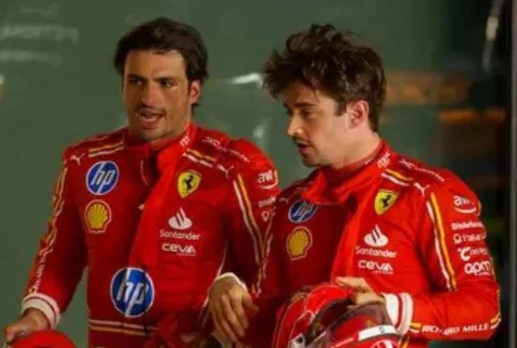 Carlos Sainz Charles Leclerc