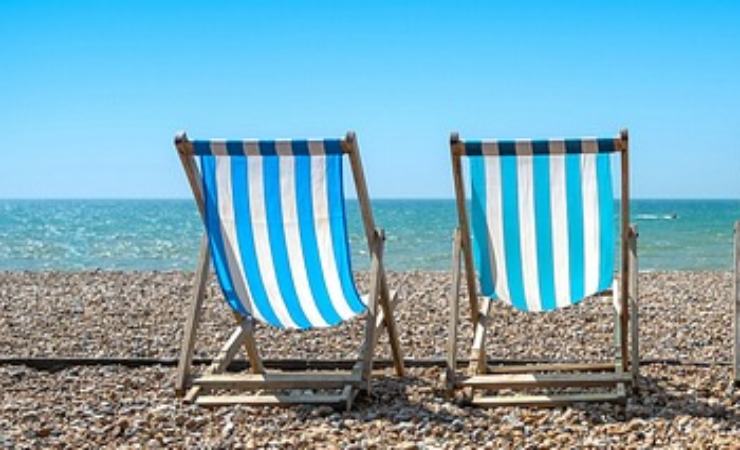 sdraio su spiaggia
