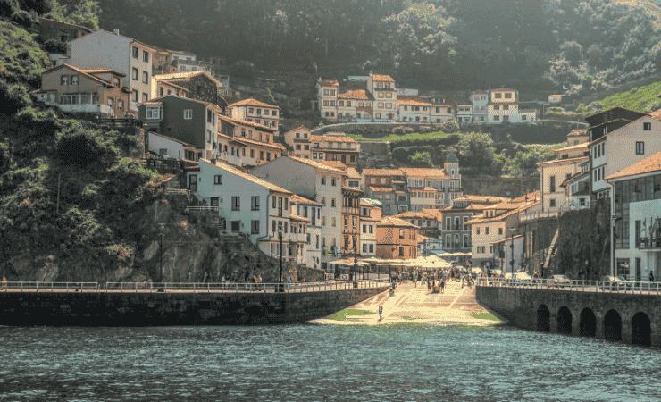 Cudillero in Asturie 