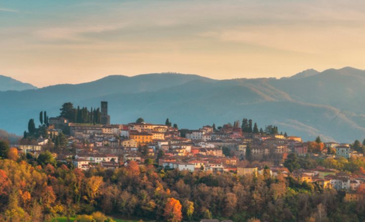Barga Toscana panorama