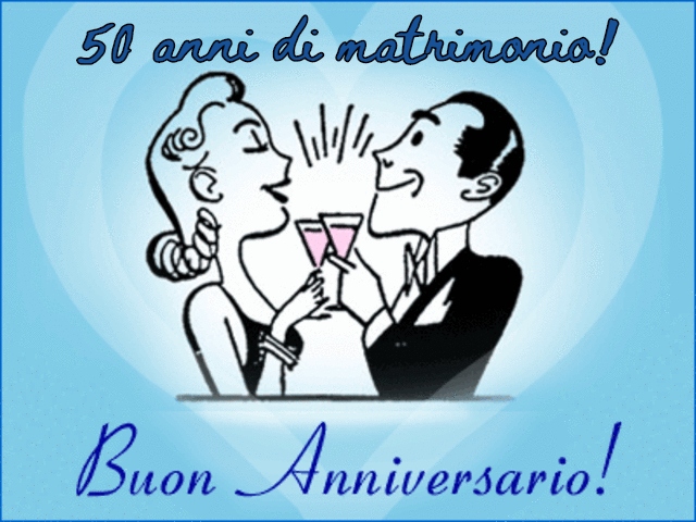 Buon 50° Anniversario di #matrimonio 