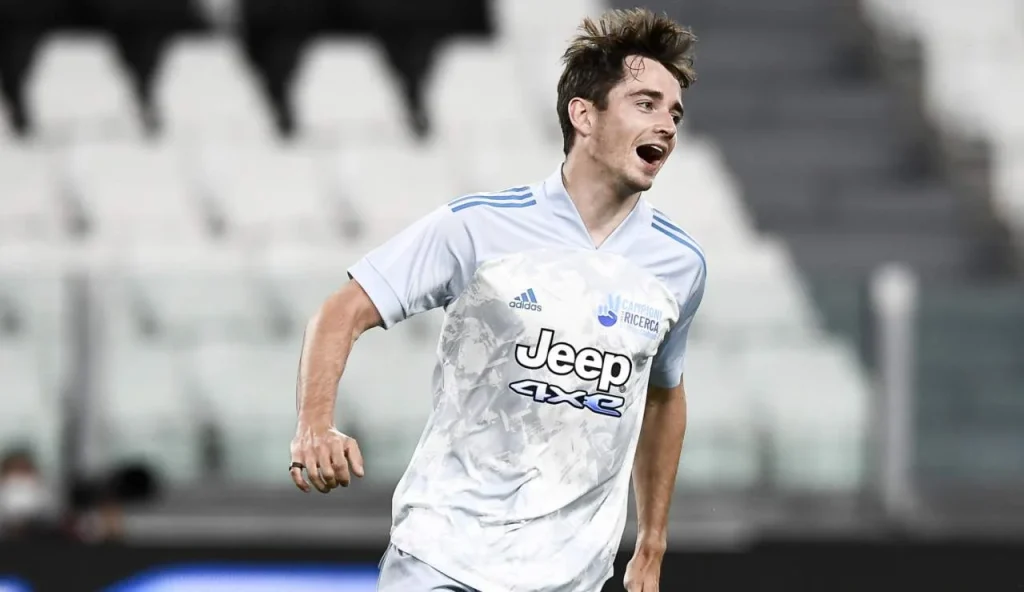 Leclerc durante la Partita del Cuore