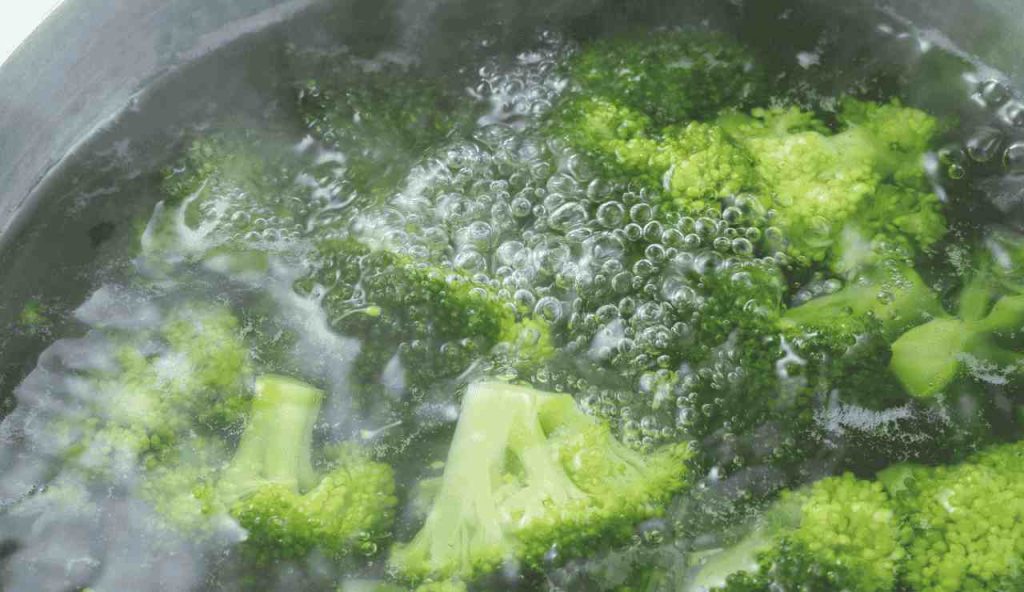 Acqua di verdure cotte