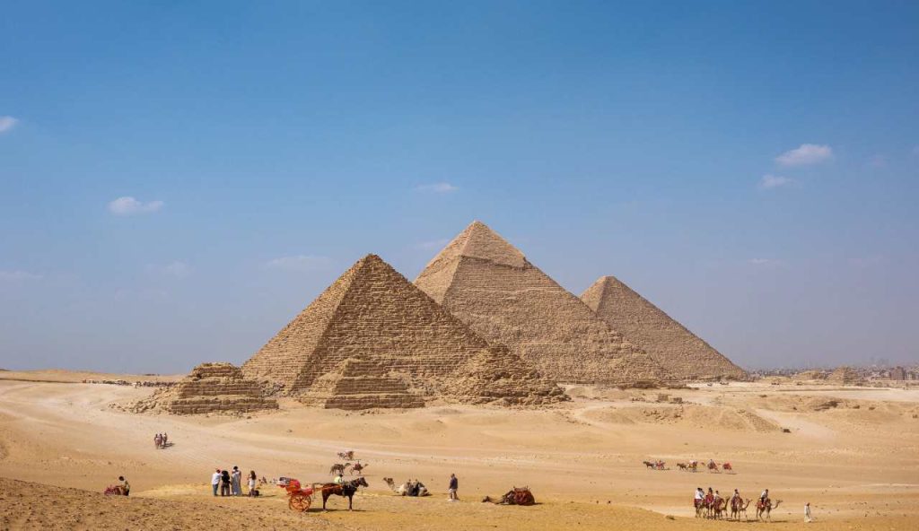 Giza piramidi