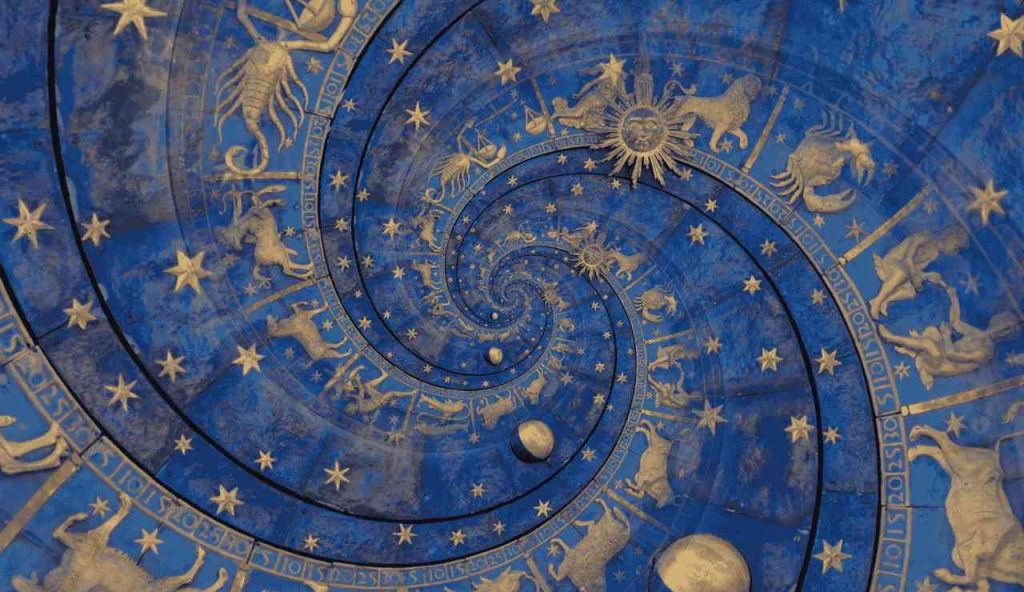 Zodiaco blu oro
